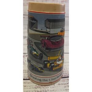 1991 Budweiser Auto Racing Sports Series Stein Mug COA Ceramarte 7.5"